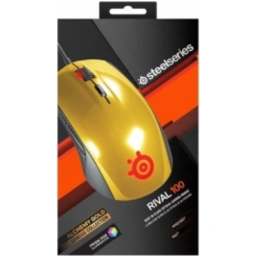 Pele SteelSeries Rival 100 Alchemy Gold (62336)