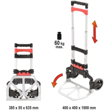 FOLDABLE HAND TRUCK 60KG (YT-37410) Yato
