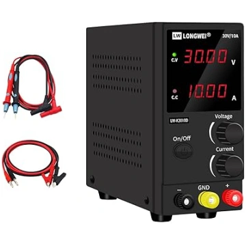 LONGWEI laboratorijas barošanas avots 30 V 10 A, l