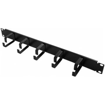 LOGILINK-19"" Cable Management Bar 1U with 5 fixed