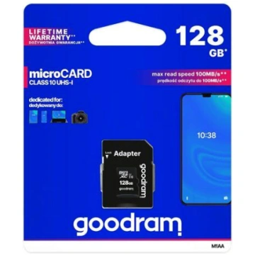 Memory card | SD XC Micro | 128GB | Read: 100MB/s 