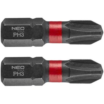 Neo Tools triecienuzgaļi Ph3 25mm, 2 gab