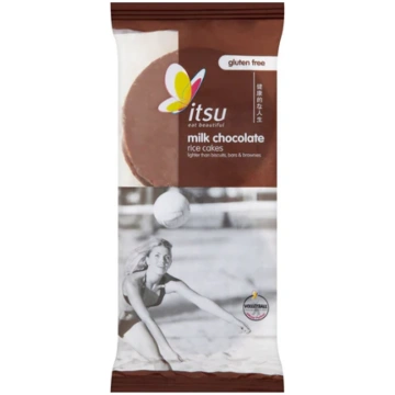 Itsu Milk Chocolate Rice Cakes 100g