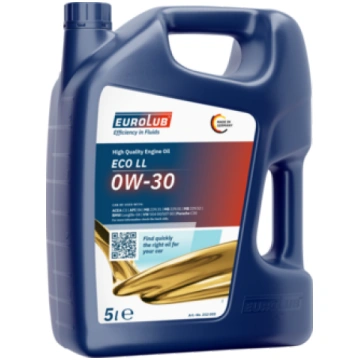 Motoreļļās EUROLUB ECO LL 0W-30 5 L 212005