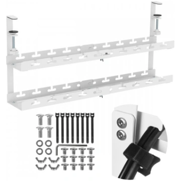 Under-desk cable organizer, MC-102W