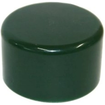 BESK Žoga staba cepure Dia:38mm apaļa, zaļa