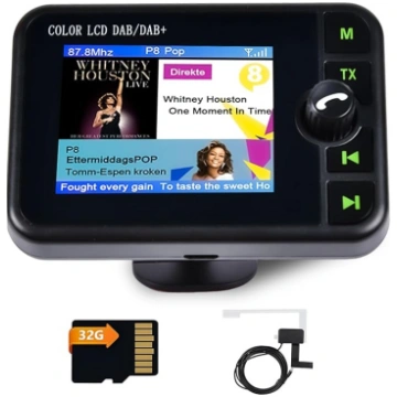Digitālais radio DAB DAB+ adapteris automašīnas ra
