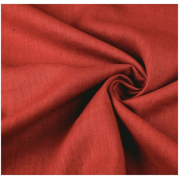 Mīksts mazgāts lins Coral-Red, 0.30x1.35m