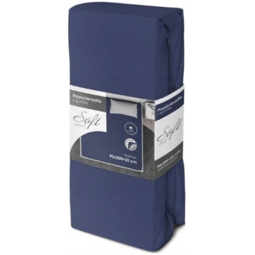 Faro palags ar gumiju Jersey SOFT, 90x200 cm, 100 
