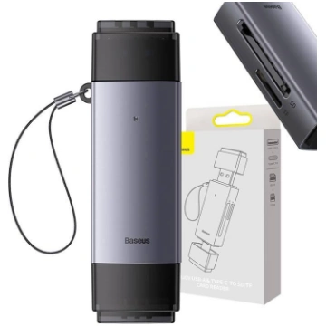 Baseus Lite Series SD/TF memory card reader, USB +