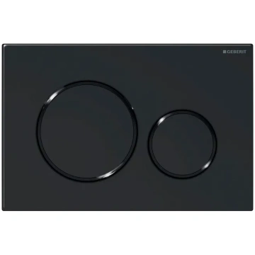Sigma 20 placca 2 tasti nero codice prod: 115.882.