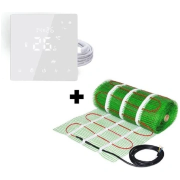 Grīdas apsildes tīkls Wellmo MAT 3m2 + programmēja