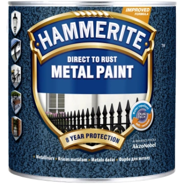 Hammerite PAINT HAMMERITE BLACK HAMMERED 2.5L | 50