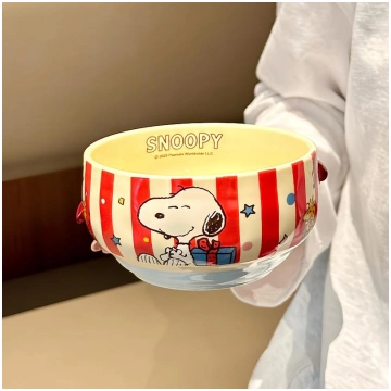 Ceramic Rice Bowl Household New One-Person Tablewa