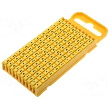 Markers for cables and wires | Label symbol: 4 | 4