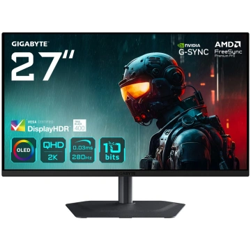GIGABYTE MO27Q2A 27” OLED 2K QHD Gaming Monitor 28