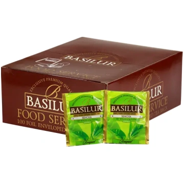 Zaļā tēja BASILUR HoReCa BOUQUET Sencha 100 gab