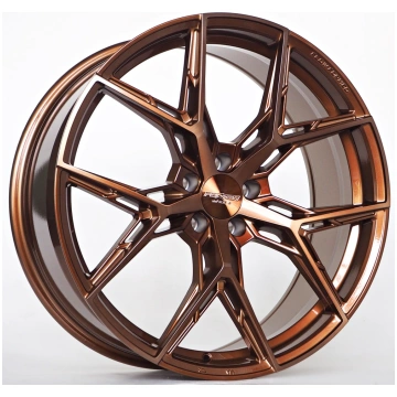 Gravity Bronze Brushed + Bronze Clear Coat 21" 5x1