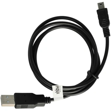 vhbw Mini USB Data Cable Charging Cable 1.0 m Comp