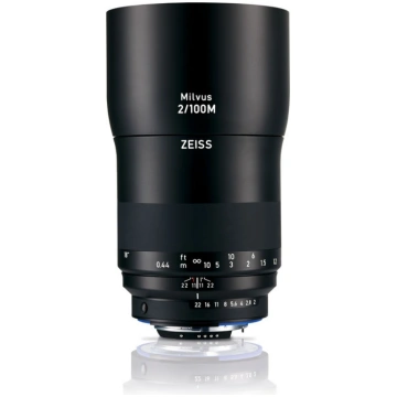 Spoguļkameras objektīvs, ZEISS, Milvus 100mm f/2M 