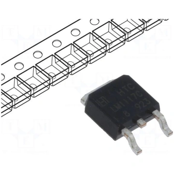 IC: voltage regulator | LDO,fixed | 1.8V | 1A | TO