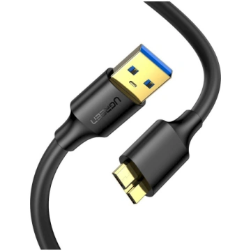 Vads Ugreen, USB/Micro USB 3.0 Type B, 100 cm, mel