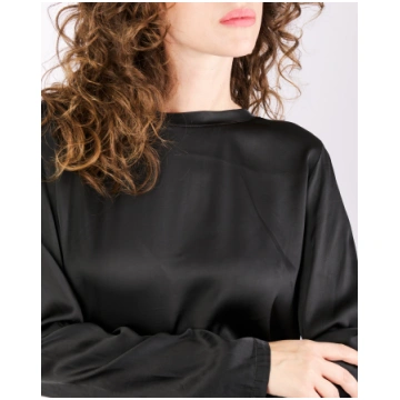 Maglia girocollo basica RASO ML - NERO / UNICA