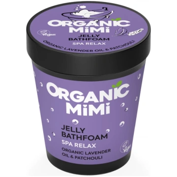 Organic Mimi Želejveida vannas putas Spa Relax Lav