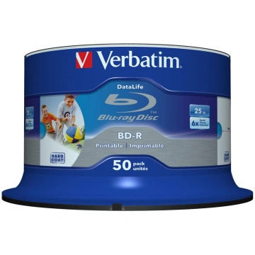 Verbatim BD-R Verbatim Datalife SL 6x 25GB IJP 50 