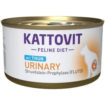 KATTOVIT Feline Diet Urinary diēta kaķiem, ar tunc