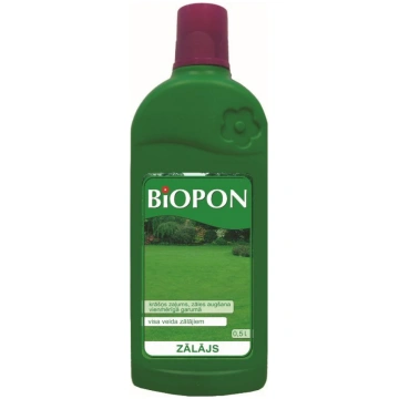 Zālājam mēslojums Biopon 0.5l, Mēslojumi piemājas 