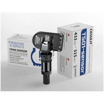 CgSulit TS-01 TPMS sensor black 433MHz + 315MHz