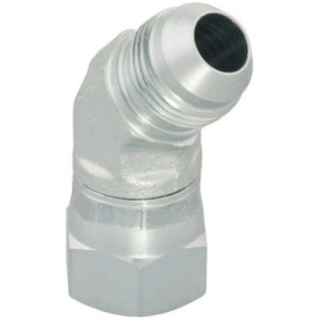 PARKER Hydraulic Elbow, Triple-Lok, 37 deg Male Fl