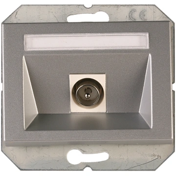 TV ligzda Vilma TVL-01-02 Sudraba, XP500