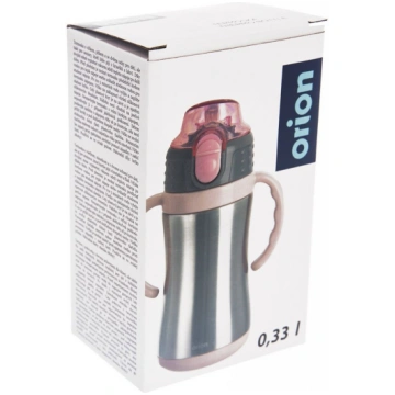 Termokrūze Orion 128516, 0.3 l, rozā krās./sudraba