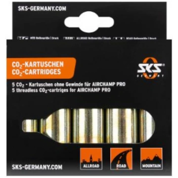 Saspiesta gaisa CO2 balons SKS sūkņa Airchamp (5x1
