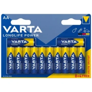 Baterija LR6 AA Varta Longlife Power, 12 gabali 52