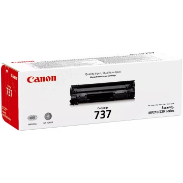 Toneris Canon 737 2100 lapas Melns