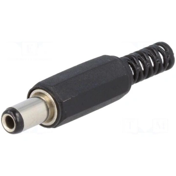 Plug | DC supply | female | 5,5/2,5mm | 5.5mm | 2.