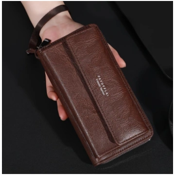 Men"s Wallet, Fashionable Multifunctional Zippered
