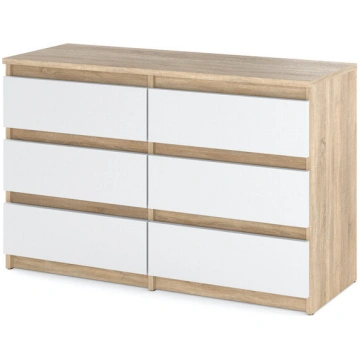 Kumode Hurtownia-Mebli Hugo, Sonoma Balts, 100 cm,