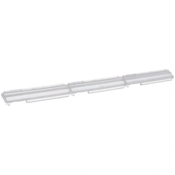LED lens; rectangular; plexiglass PMMA; transparen