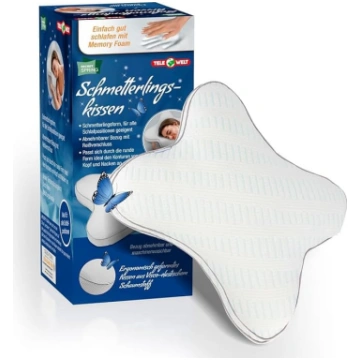 TELE WELT HSP Butterfly Pillow [Memory Foam] Sānu 