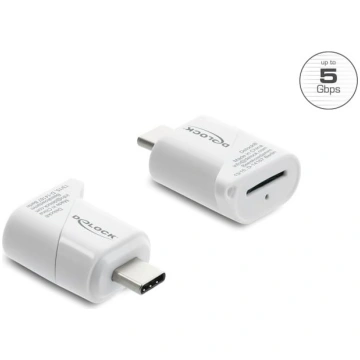 Delock Mini Card Reader USB Type-C™ for Micro SD m