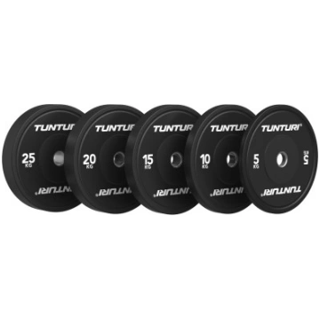 Svaru diski TUNTURI Platinum Bumper Plate Black (5