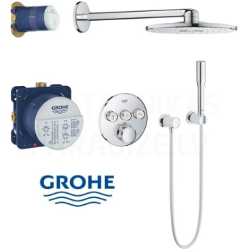 GROHE zemapmetuma termostata jaucējkrāns ar dušas