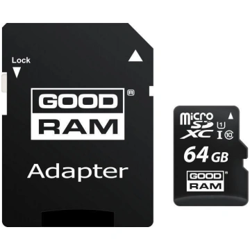 Goodram 64GB Micro SDHC U1-I Class 10 Atmiņas Kart