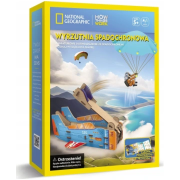 Puzzle 3D National Geographic Parachute launcher (