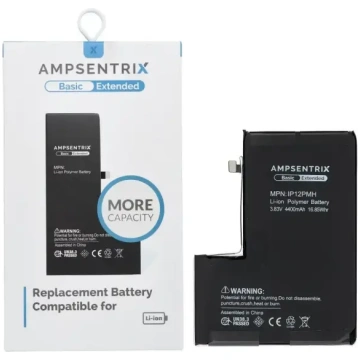 AmpSentrix Basic akumulators iPhone 12 Pro Max (au