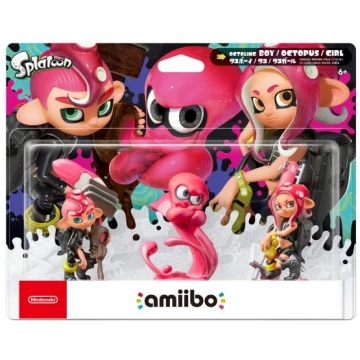 amiibo Splatoon Octoling 3-Pack Nintendo